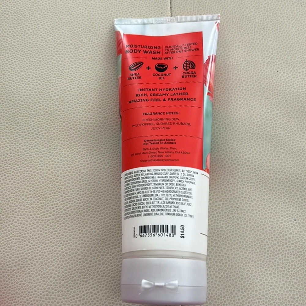Bath & Body Works poppy moisturizing